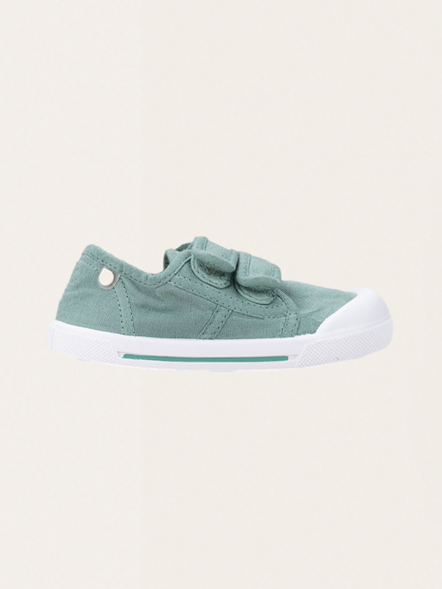 Canvas V Velcro Sneakers.