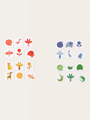 Lottospiel „Les Toupitis Colors“.