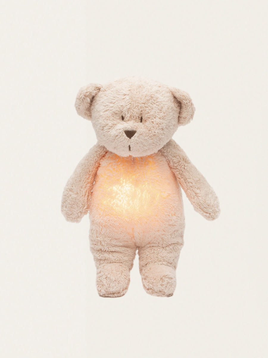 Moonie Organic 2.0 Humming Bear with Night Light