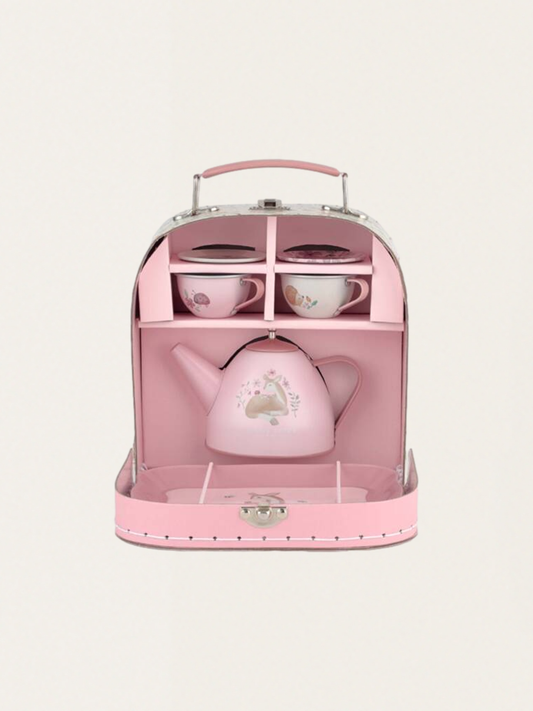 Fairy Garden Tea Set in a Case