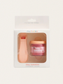 Magic jar with a spoon for feeding a doll - Strawberry