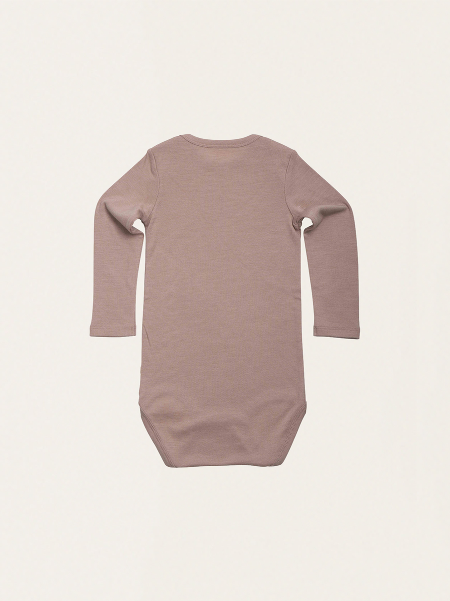 Dawn warmer Body aus Woll- und Seidenmischung