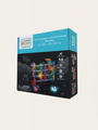 Cleverclixx Magnetbausteine ​​- Kugelbahn Dazzling Lights Pack Intense 100 Stück.