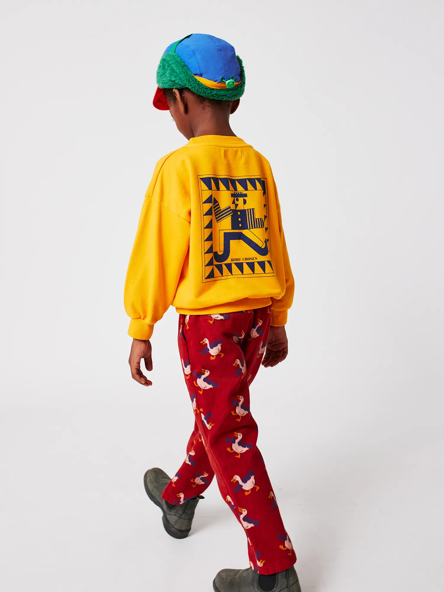 Kids Mr Pencil Cotton Sweatshirt