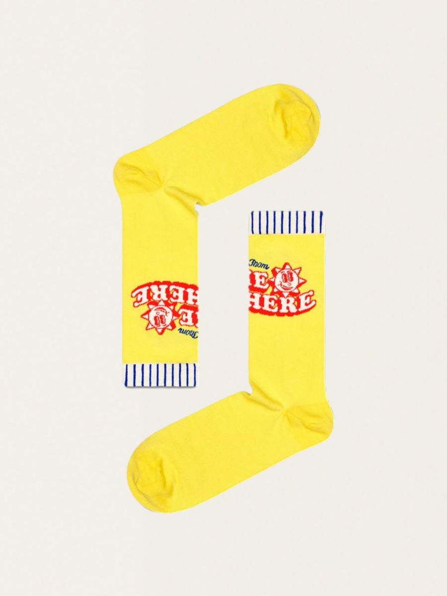 Adult Wish You Were Here 2-pack socks set