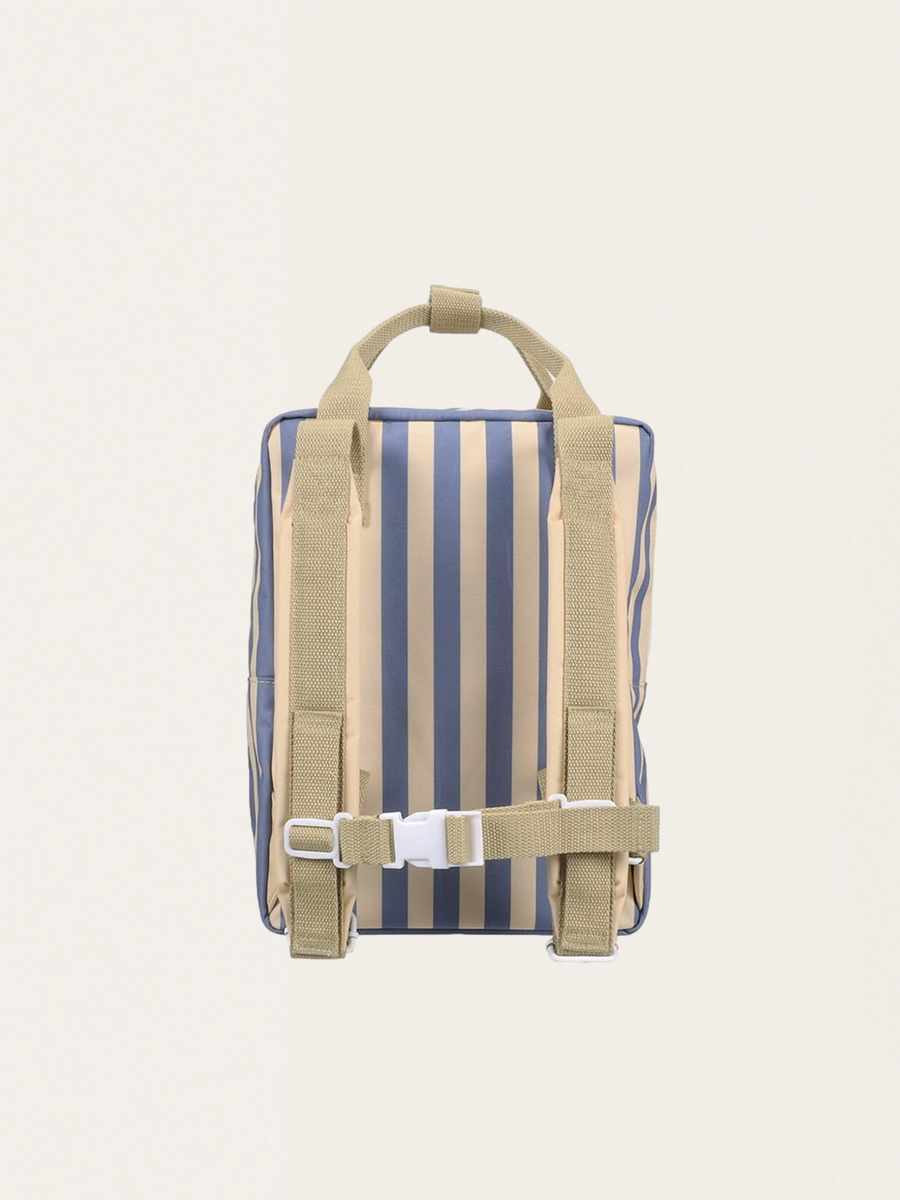 Wonders blue whale + sandy yellow medium kids backpack