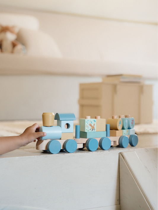 Wooden train
