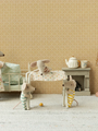 Off white mouse and bunny changing table