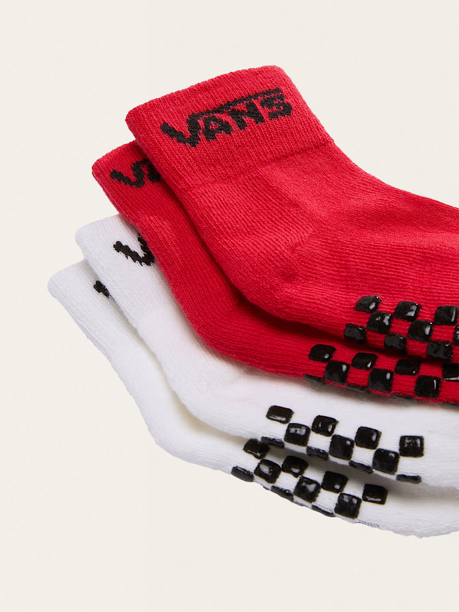 Klassische rote Babysocken von Crew Racing 