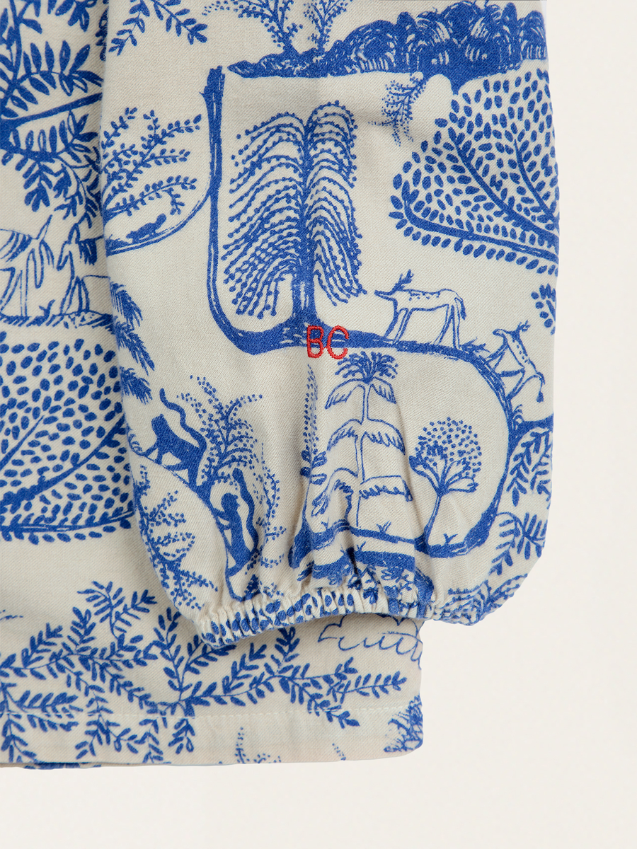 Kinderbluse mit langen Ärmeln