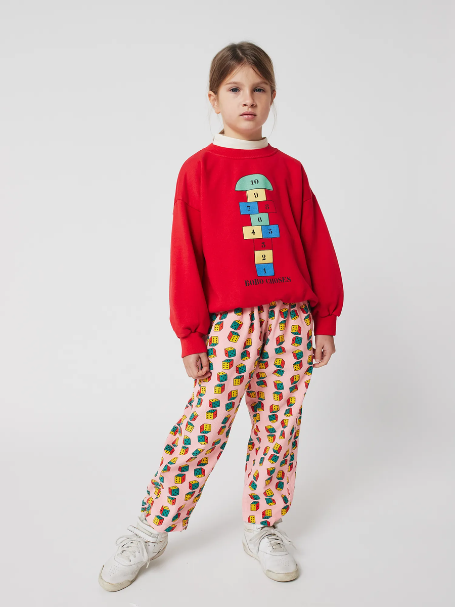 Spodnie sztruksowe Kids Dices all over