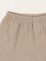 Olive Muslin Shorts
