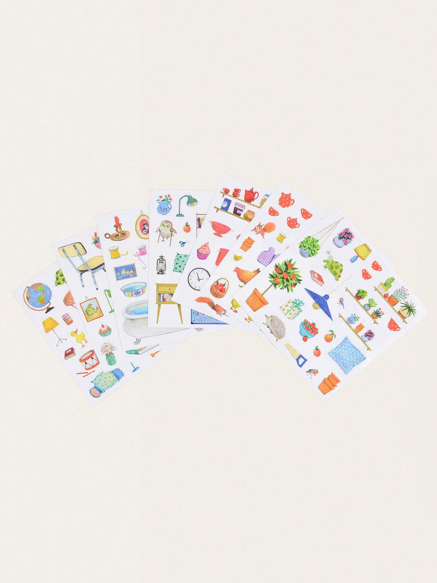 La Grande Sticker Coloring Book