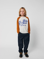 Kinder-Jeanshose mit Tic-Tac-Toe-Muster