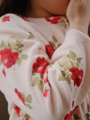 Velula-Strickjacke mit Blumenmuster