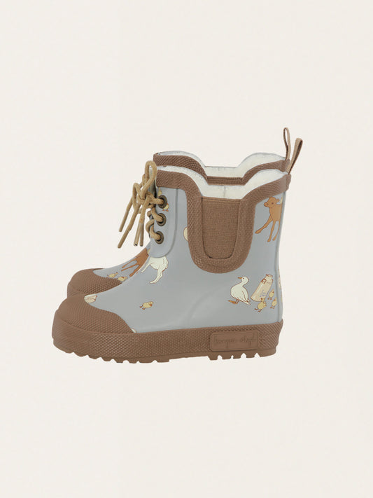 Thermo Boots Wollgefütterte Gummistiefel