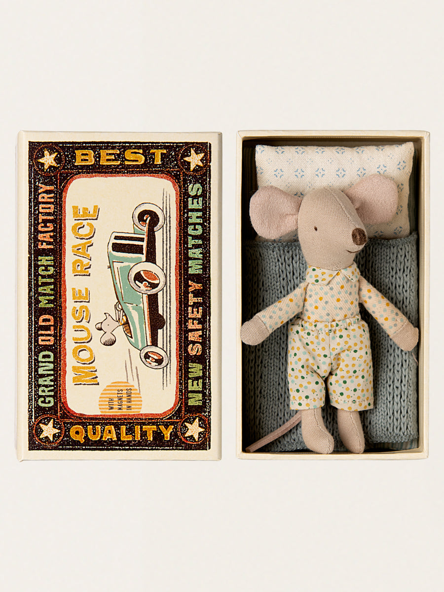 Little Brother Mouse in a Matchbox