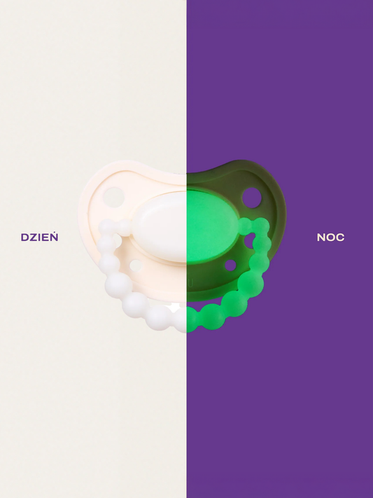 Luu Kids Glow-in-the-Dark Positioning Pacifier
