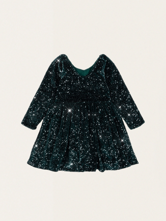 Impressive sequined Viola dress