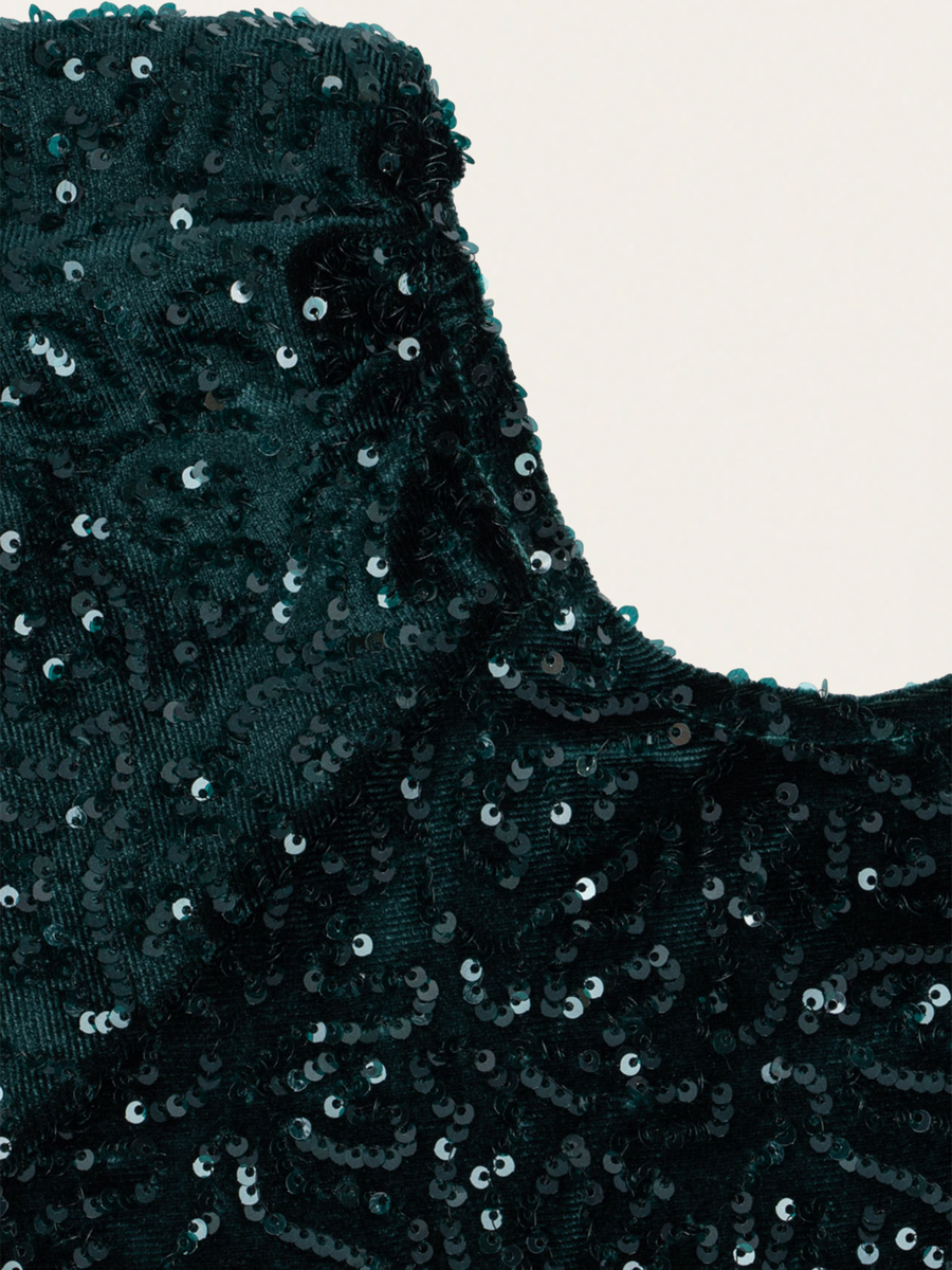Impressive sequined Viola dress