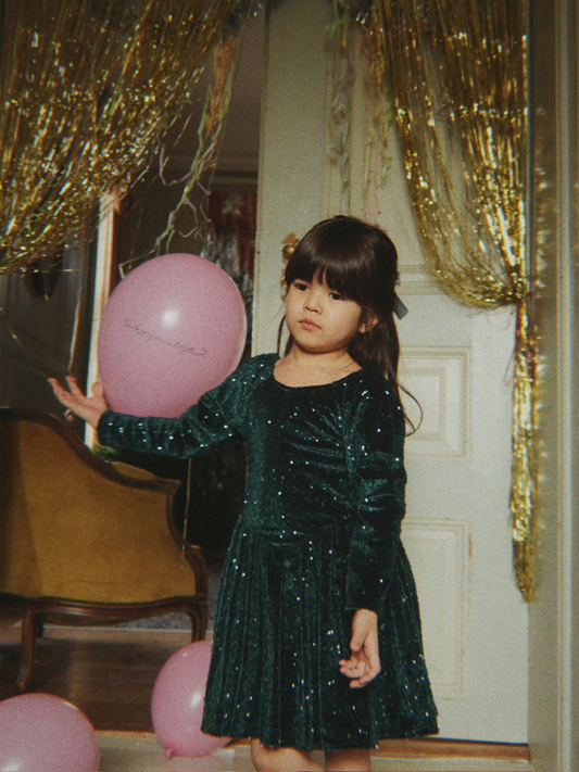 Impressive sequined Viola dress
