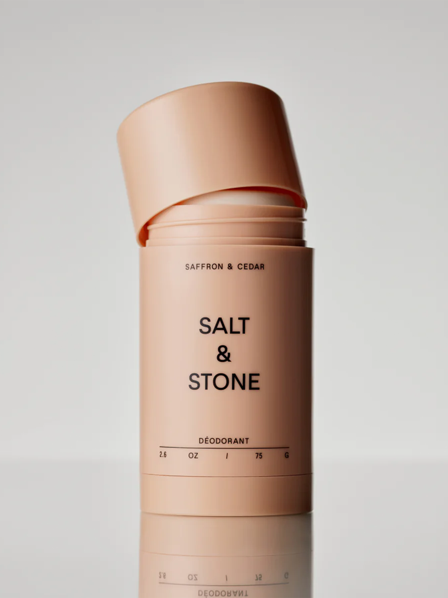 Saffron &amp; Cedar Natural Deodorant Stick with Hyaluronic Acid