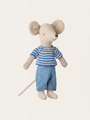 Maileg Big Brother Knitted Sweater and Pants Mouse Outfit