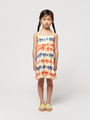 Kids Strappy Dress - Ribbon Bow all over
