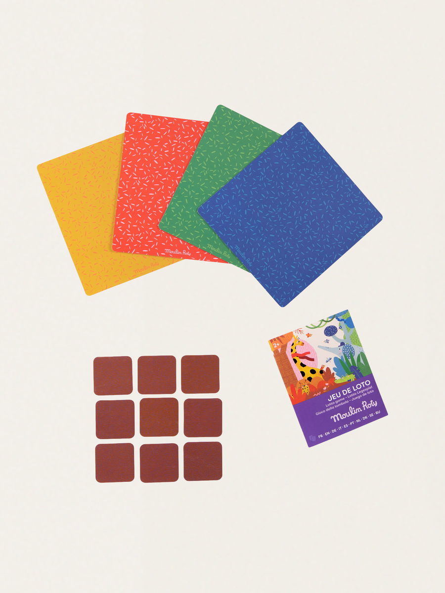 Lottospiel „Les Toupitis Colors“.
