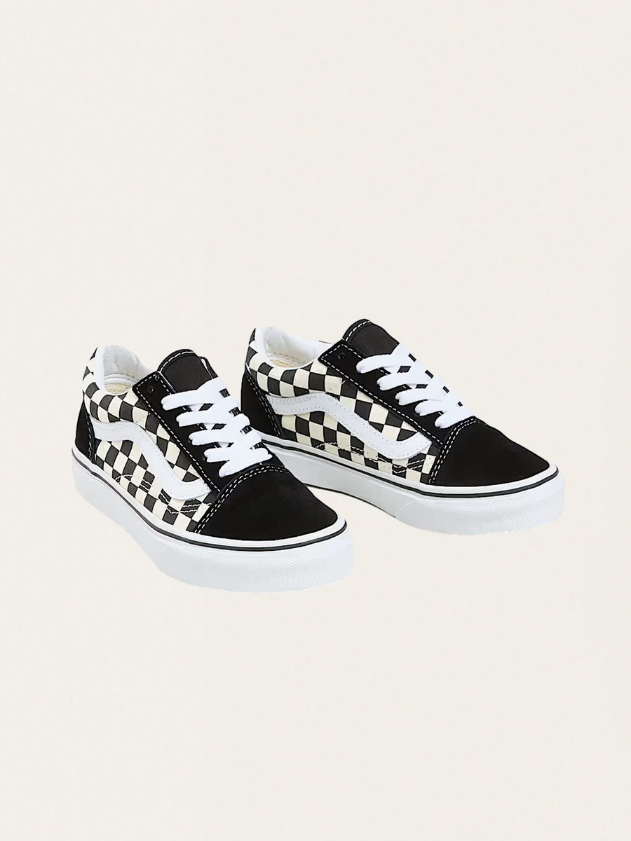 Old Skool Checkerboard Black Sneakers 