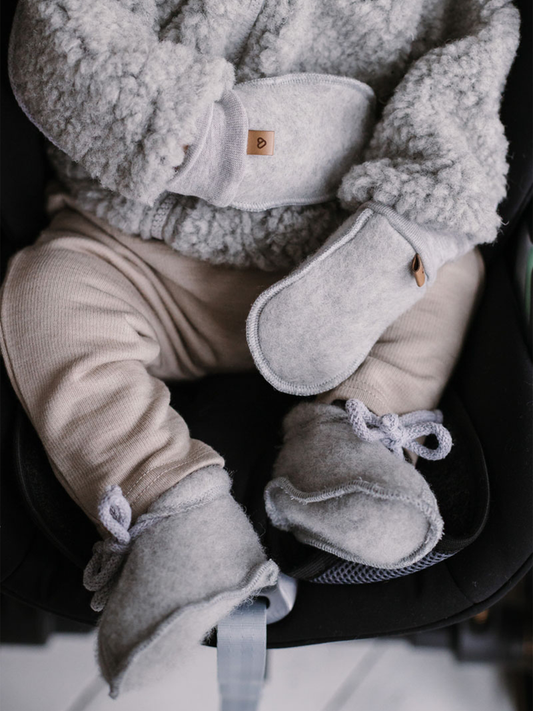 Sierra Premium Babyschuhe aus Wolle