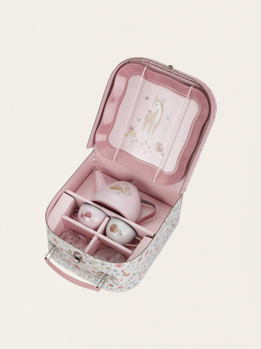 Fairy Garden Tea Set in a Case