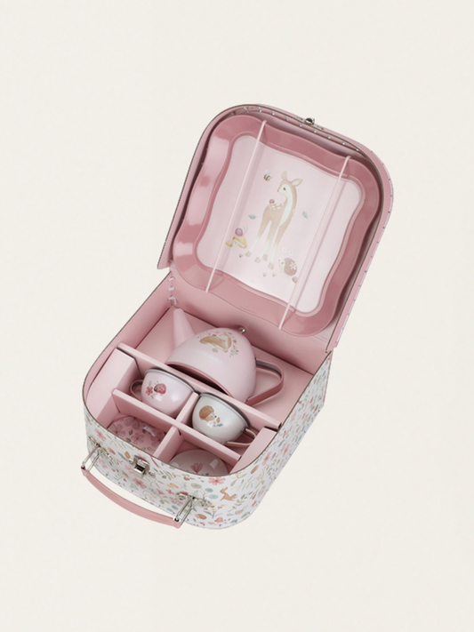 Fairy Garden Tea Set in a Case