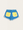 Kids Color Block Blue Soft Terry Shorts
