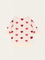 Lapis Coeur Colore Duo Pink Knit Dress