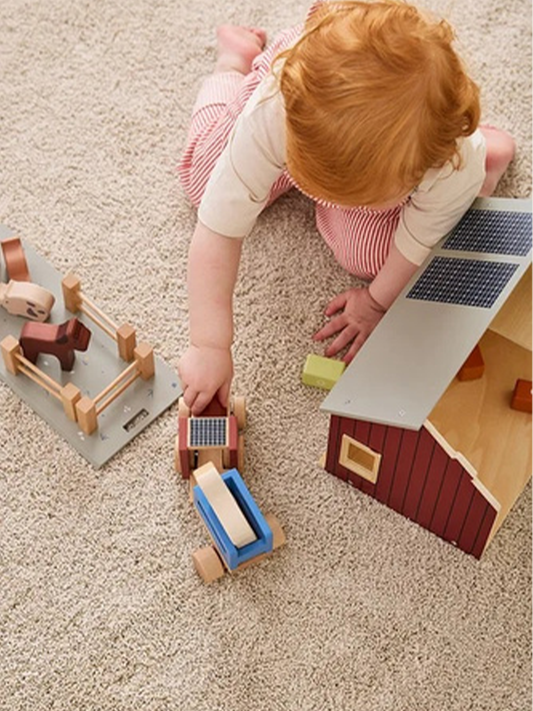Aiden's Wooden Tractor