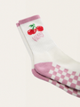 Ticker Crew Pink Dawn Kindersocken 