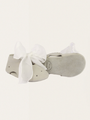 Phines Light Grey Nubuck Leather Boots