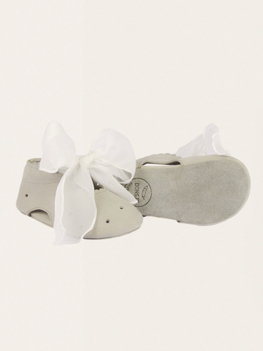 Phines Light Grey Nubuck Leather Boots
