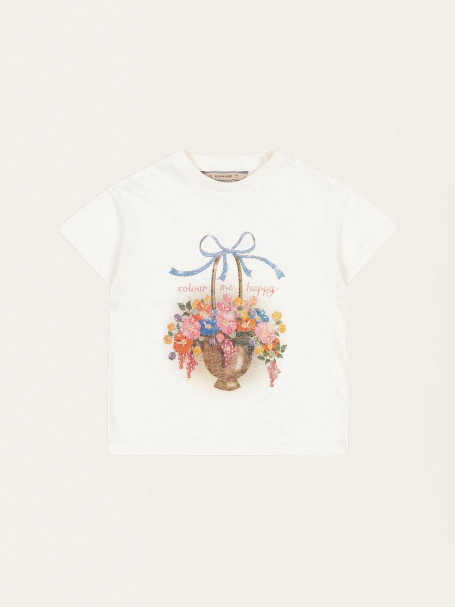 Bawełniany T-shirt z lnem Era Tee