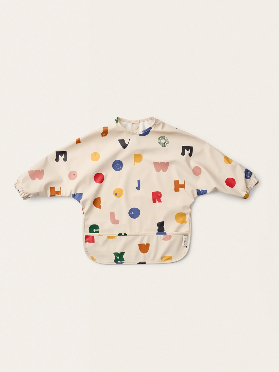 Merle Characters / Sandy Waterproof Long Sleeve Bib