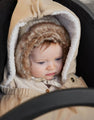 Warmer Fußsack für den Pure Khaki Autositz