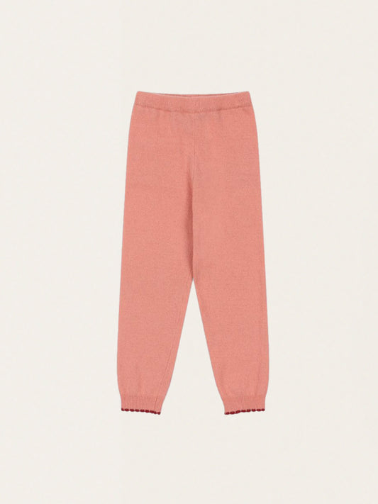 Alexa Strickhose in Puderrosa