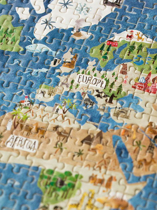 Mikro-Puzzlewelt – 600 Teile