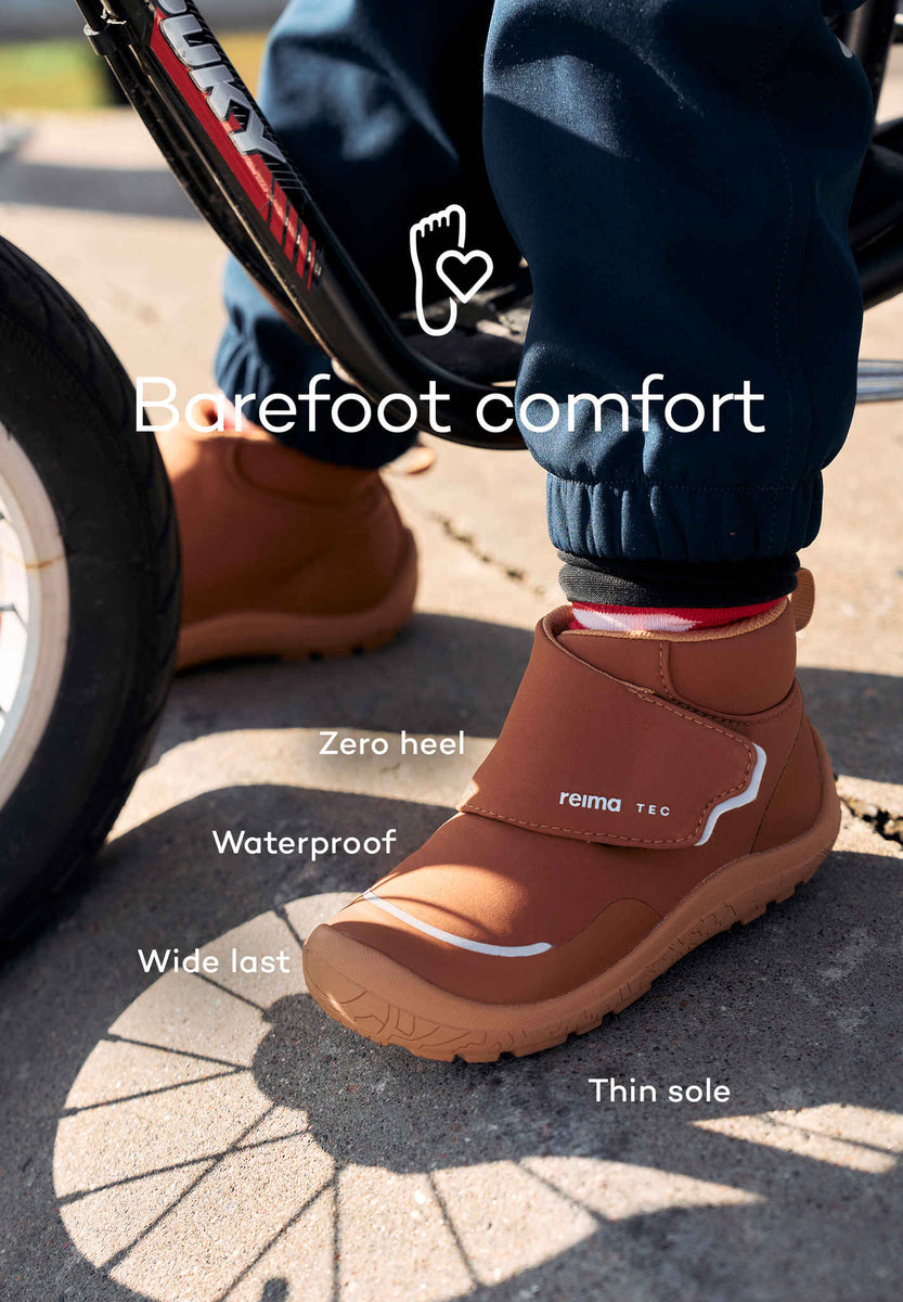 Hyppi Cool Burgundy Waterproof Barefoot Boots