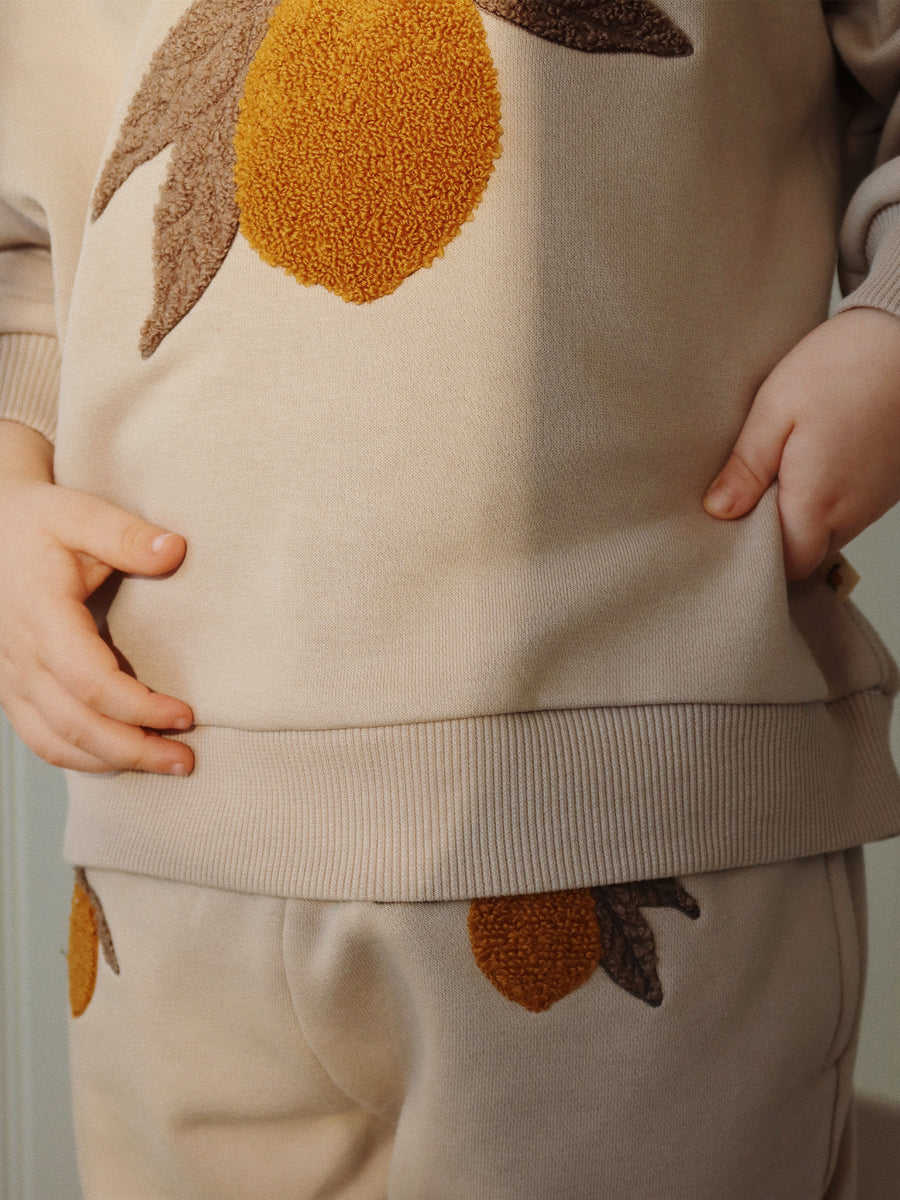 Lou Terry Baumwoll-Sweatshirt