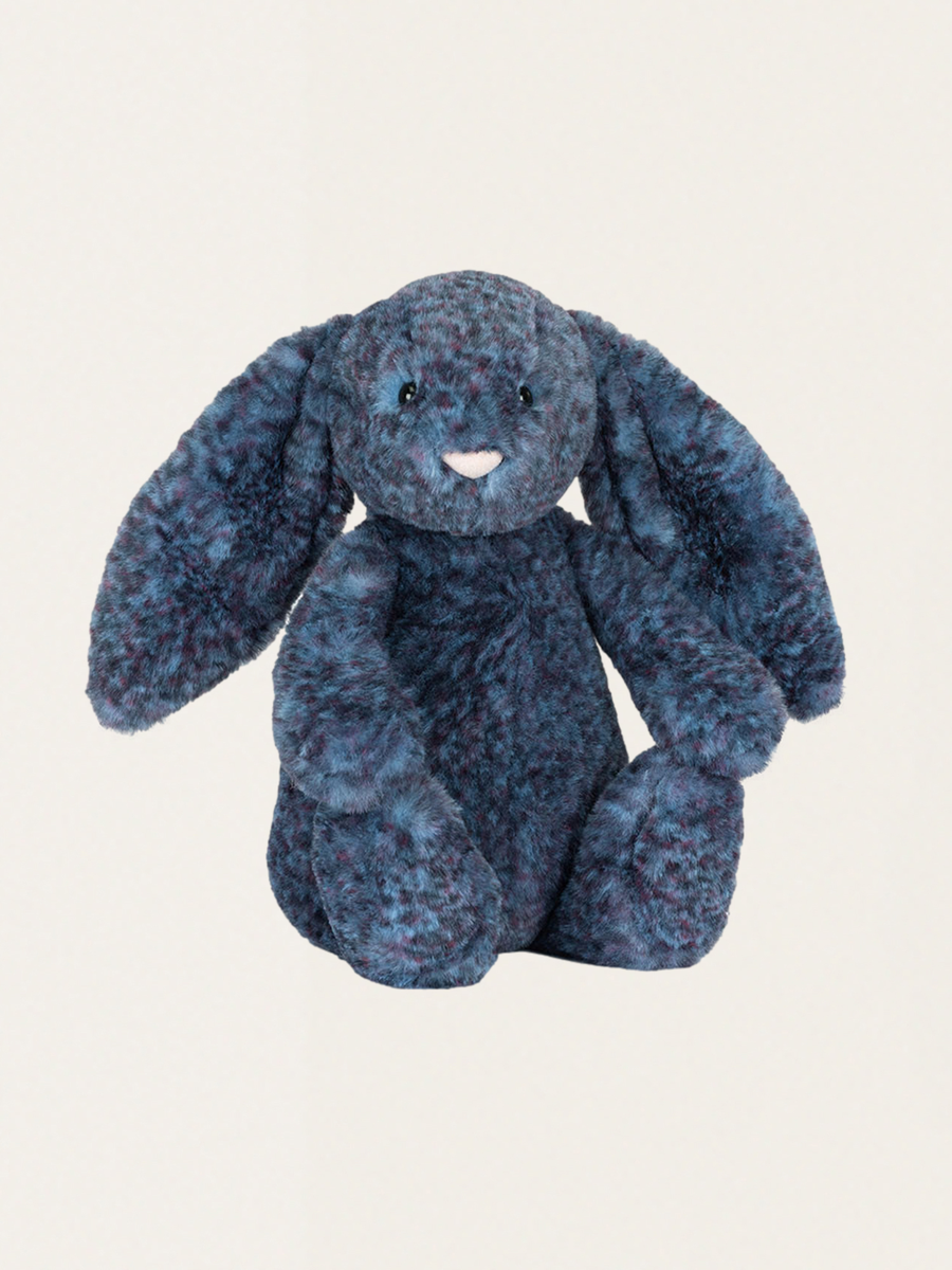Puszysty króliczek Luxe 31 cm Navy Mist