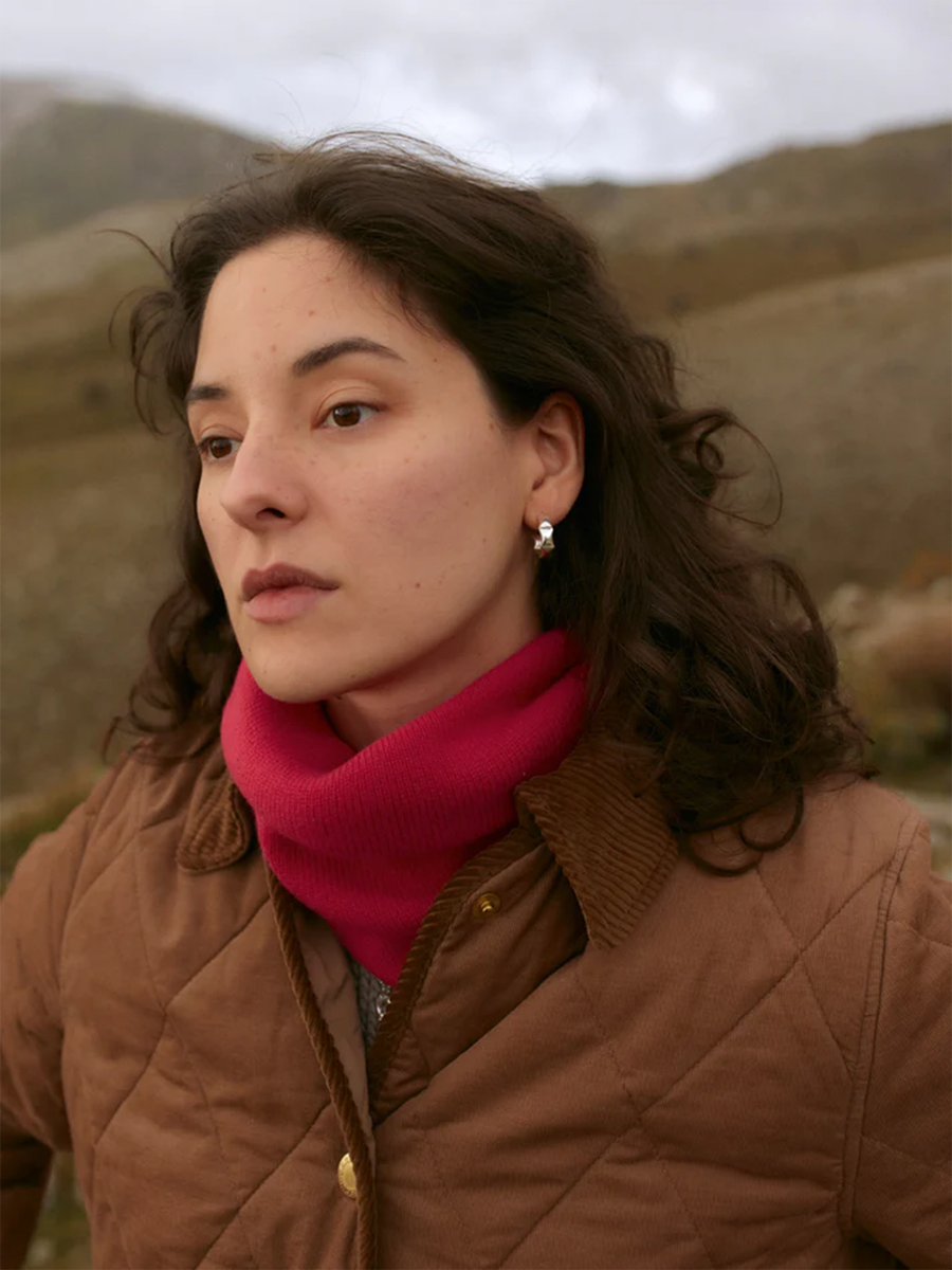 Fine merino wool scarf 'Fine'