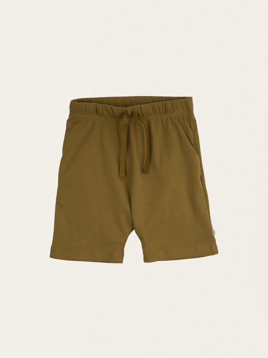 Golden Leaf Cotton Shorts