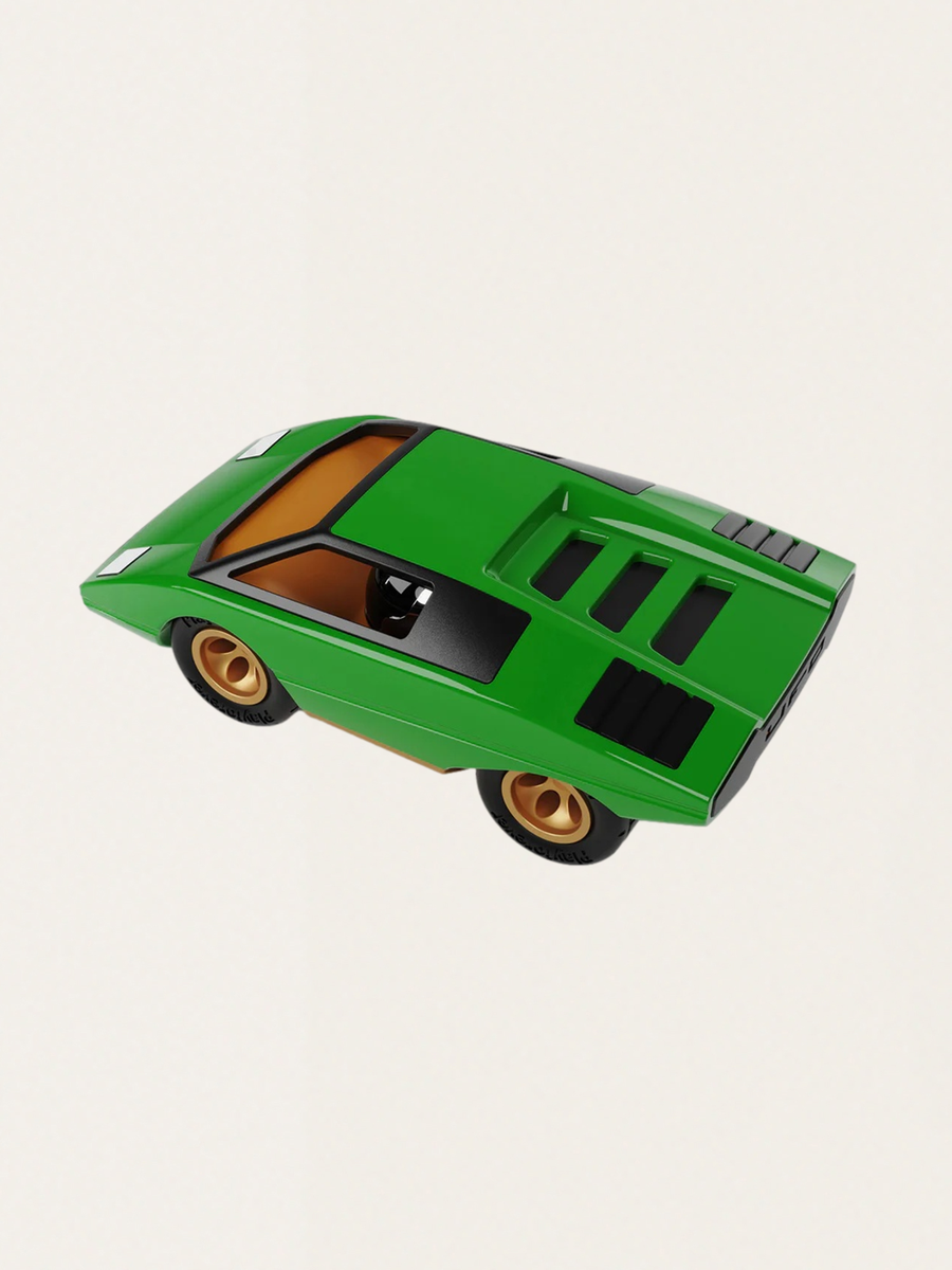 Vintage-UFO-Auto im Lamborghini-Stil